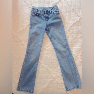 Wrangler boot cut slims